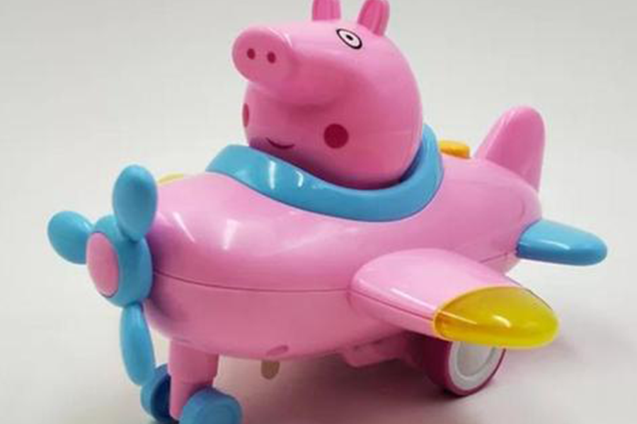 尼龍處理劑應用案例之尼龍材質玩具飛機噴色漆